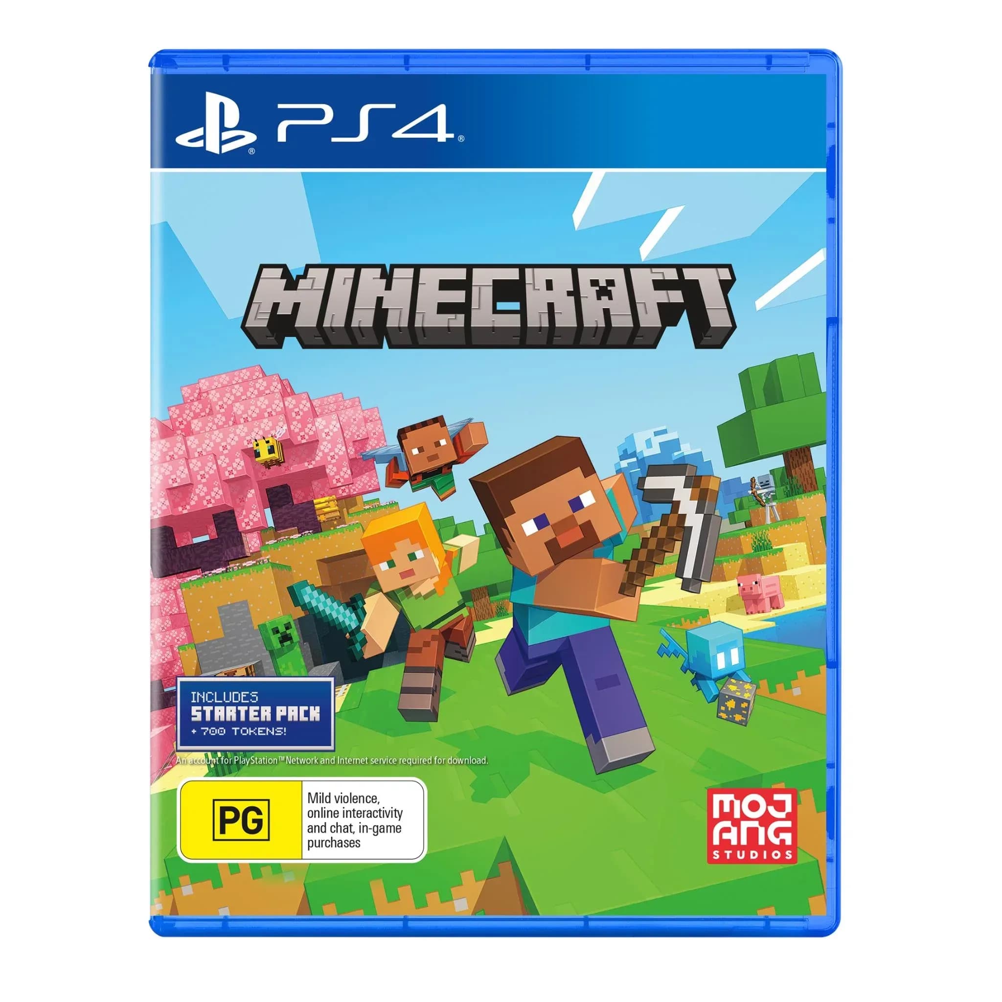 Minecraft Game. Playstation 4 Edition for PS4 (Blu-ray Disc)