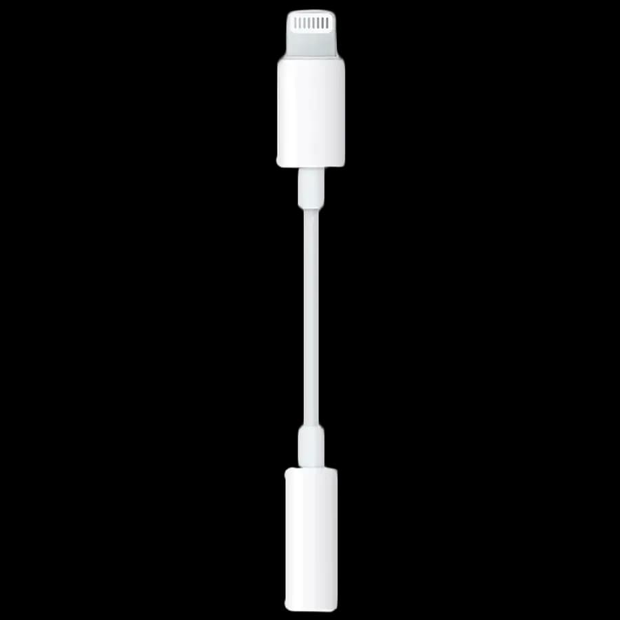 Lightning to 3.5mm Adapter Apple A1749 White (MMX62ZM / A) HC White