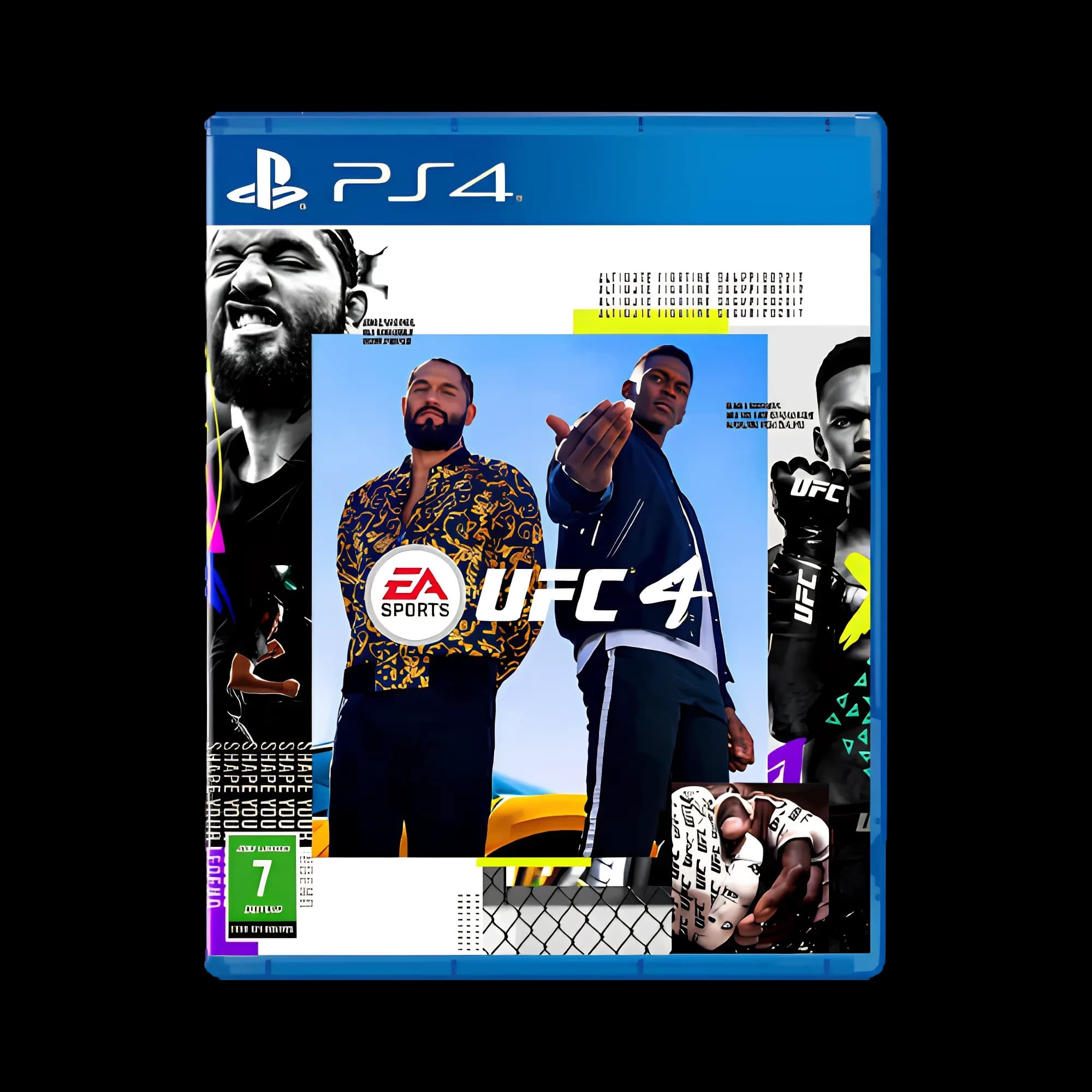 UFC 4 game for PS4 Game (Blu-ray Disc)
