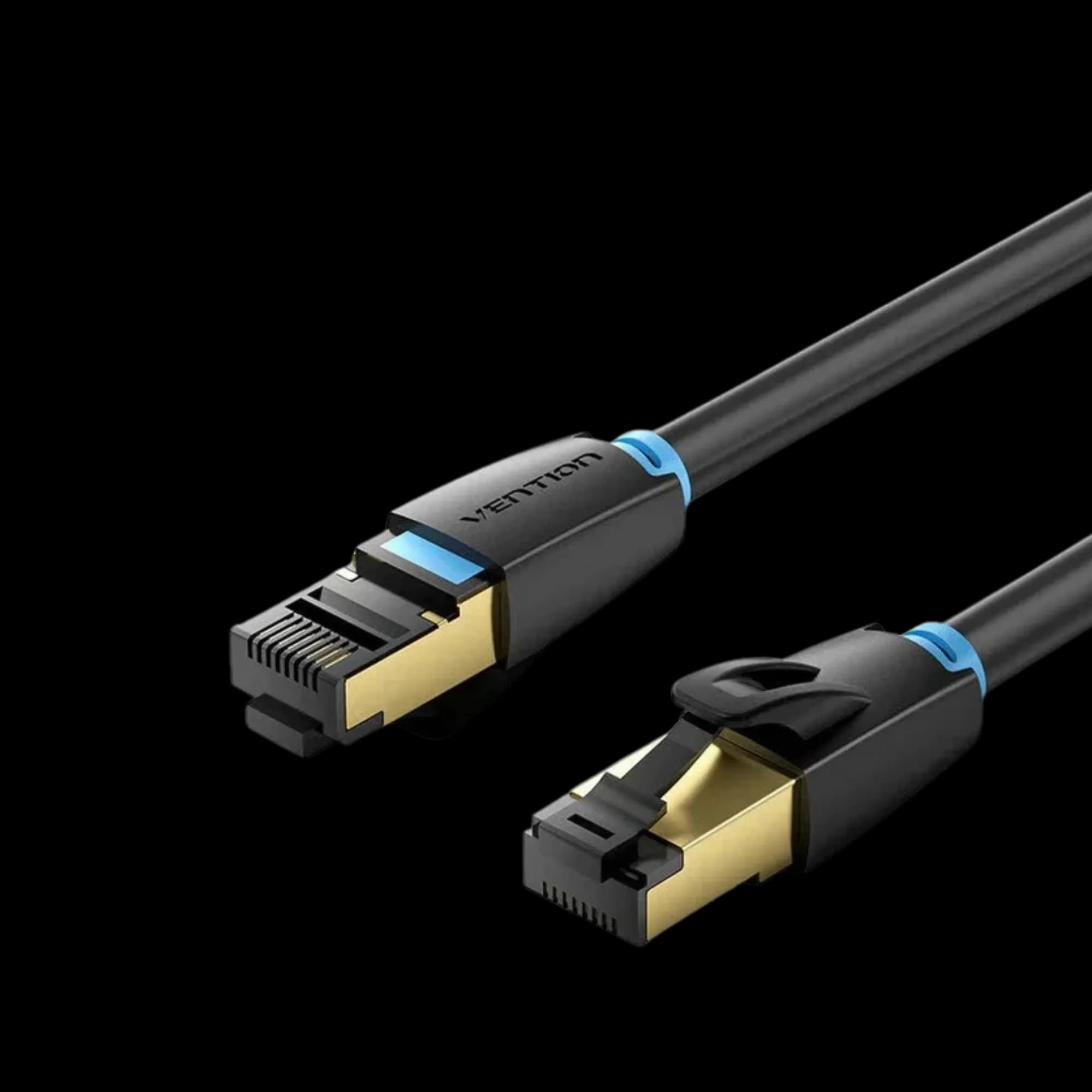 Network Cable RJ45 SFTP Vention IKPBJ Cat.8 / 5m / Black