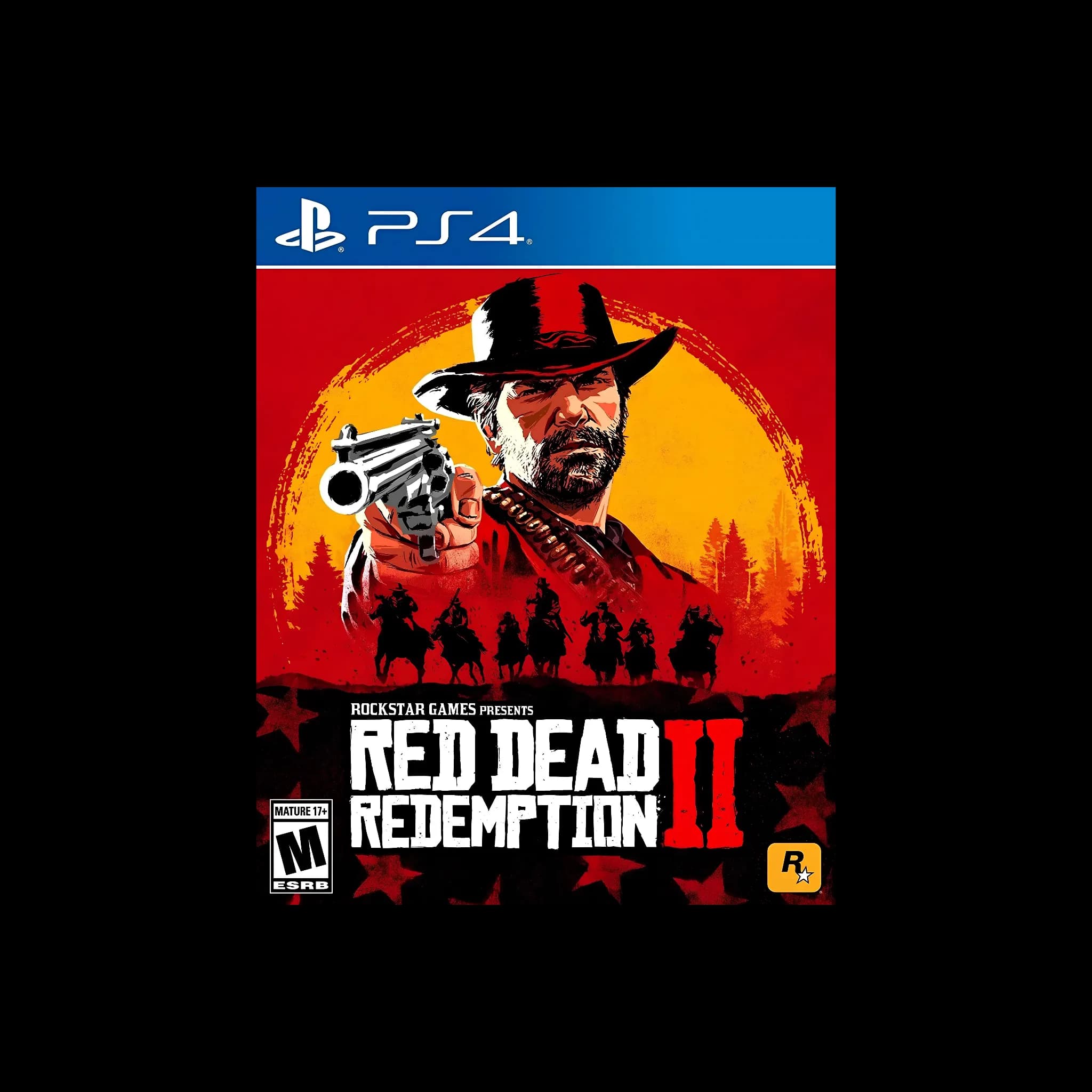 Red Dead Redemption 2 game for PS4 (Blu-ray disc)
