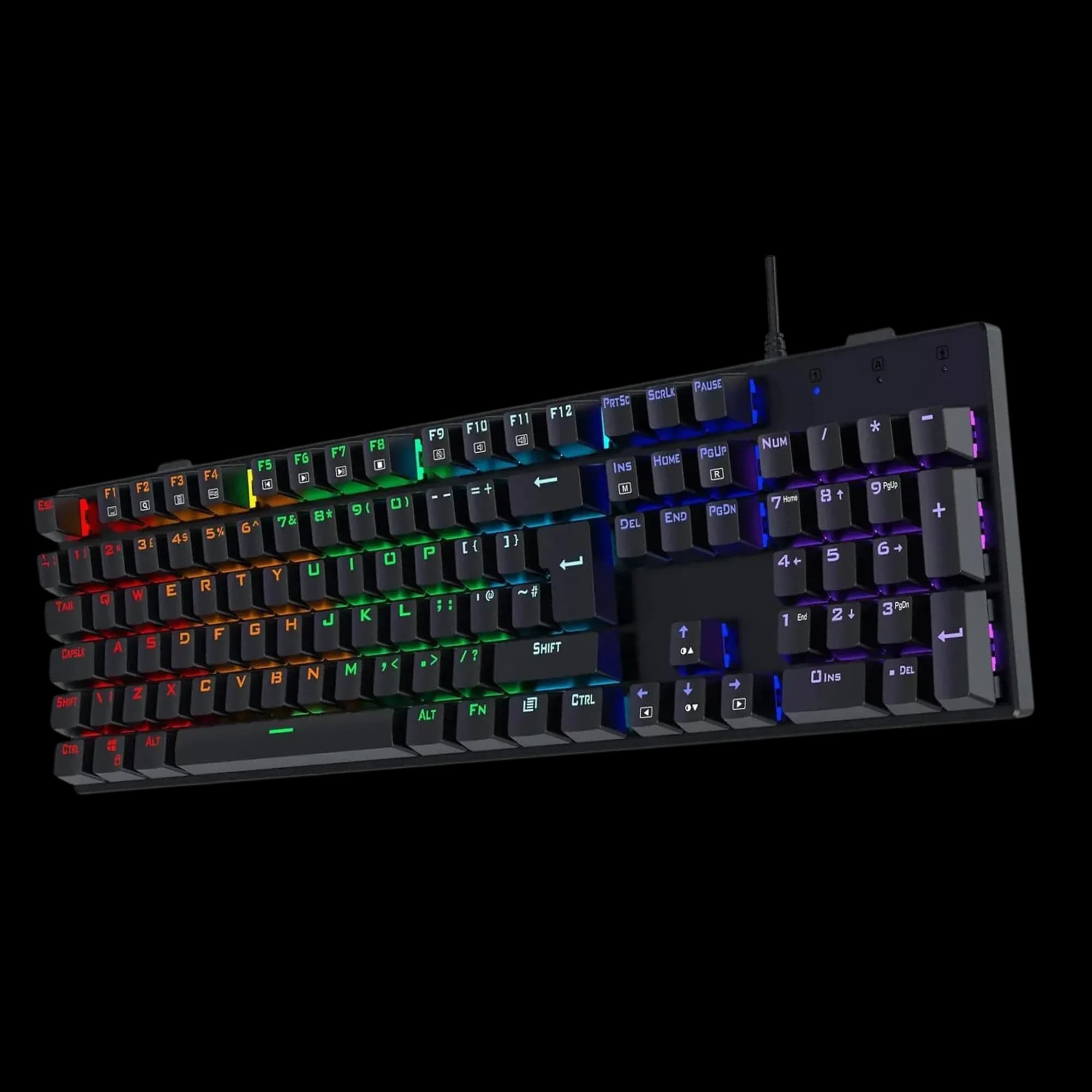 Limeme K15 Keyboard – USB wired, 104 keys, slim.