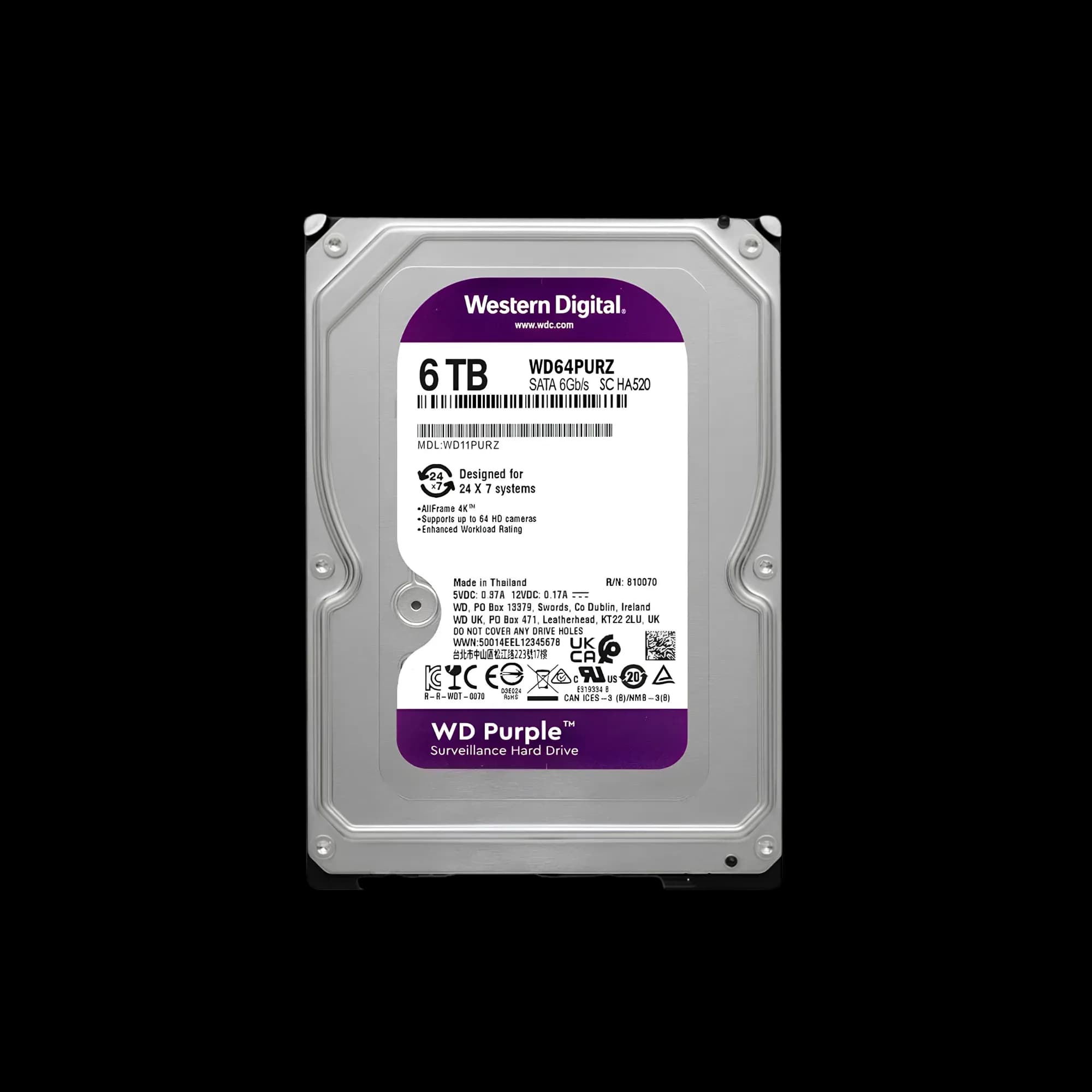 SEAGATE Hard DiskT 6TB