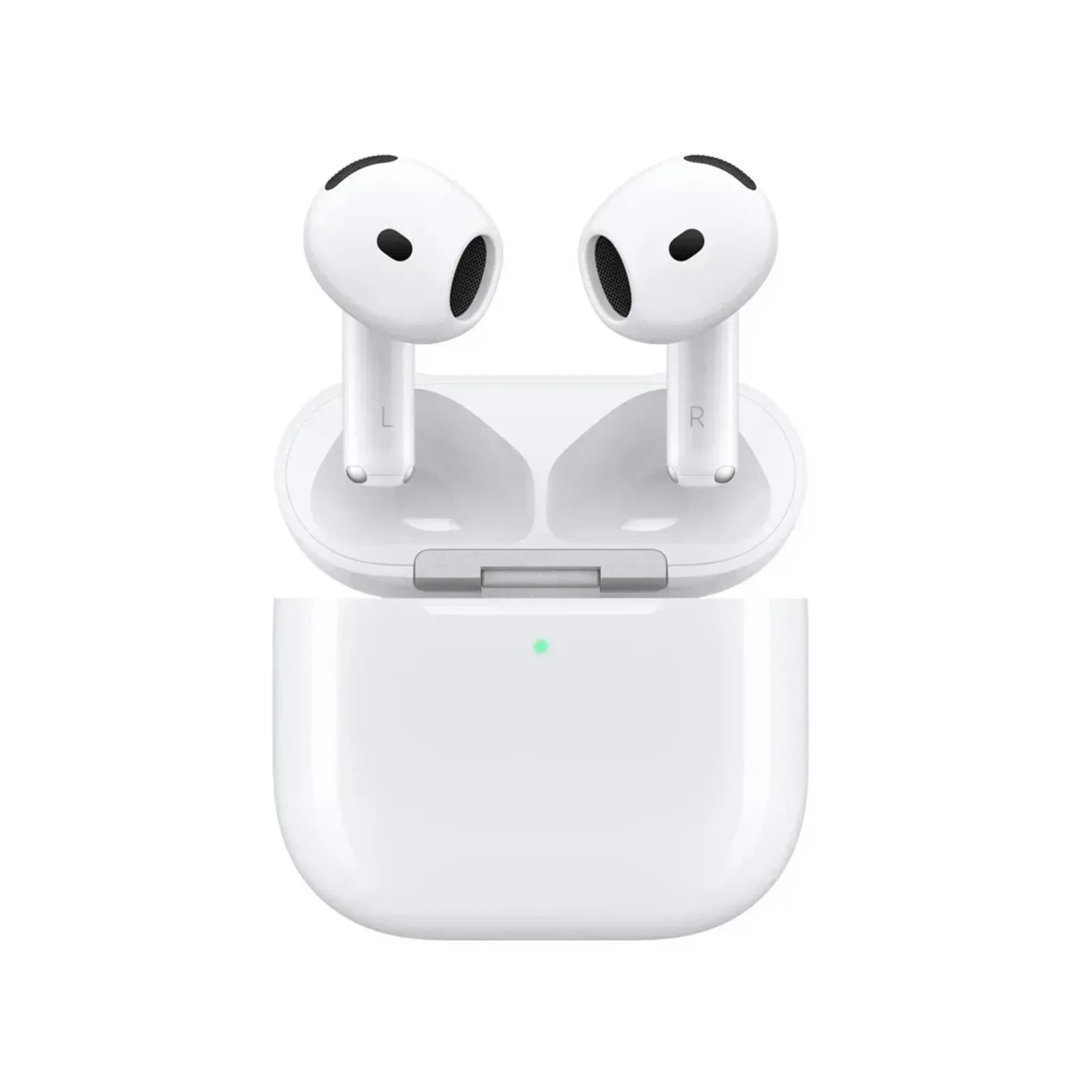 Apple AirPods 4 (A3055/A3056/A3059) MXP93LL/A with MagSafe Charging Case, original Apple.